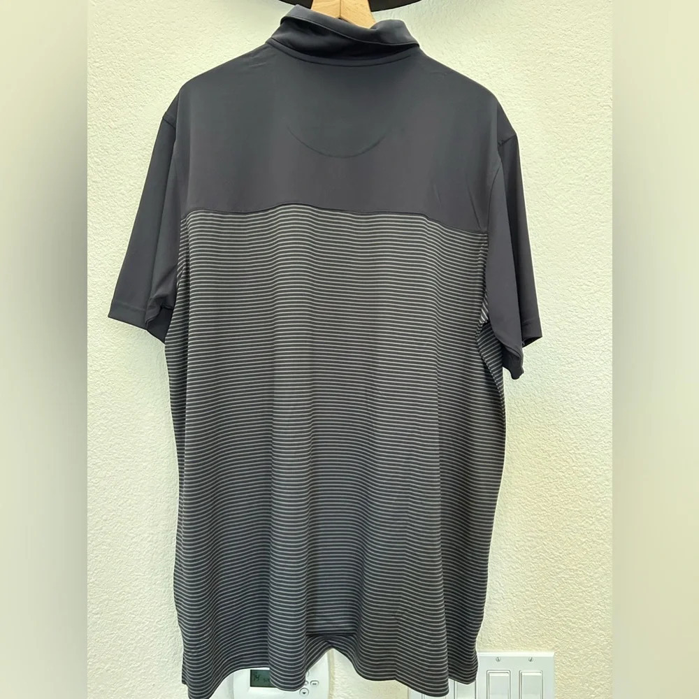 PEBBLE BEACH DRY-LUXE™ PERFORMANCE PERFORMANCE POLO XXL grey NWT - Picture 2 of 10